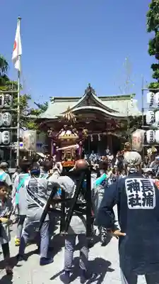 長浦神社のお祭り