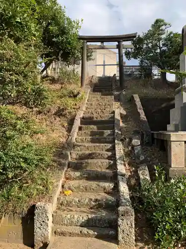 光嚴寺の鳥居