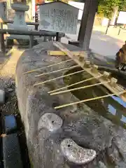 石見国一宮　物部神社の手水