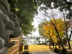 三栖神社の狛犬