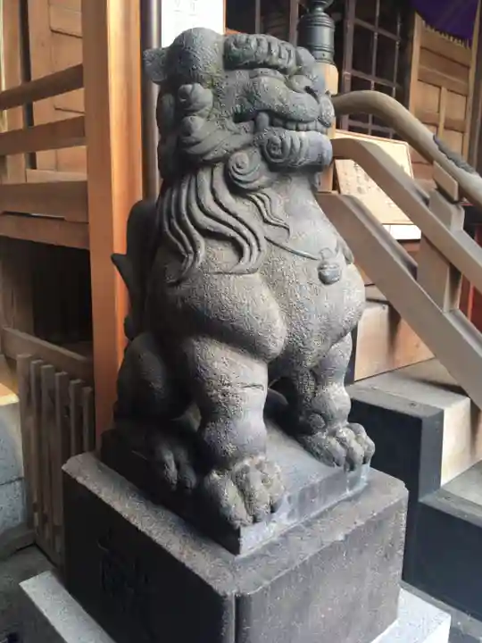 小網神社の狛犬