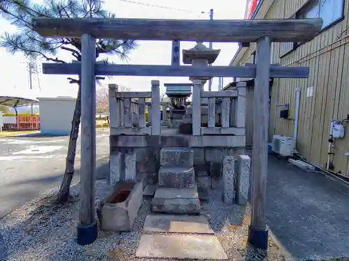 秋葉神社（里中）の鳥居