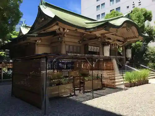 坐摩神社の本殿