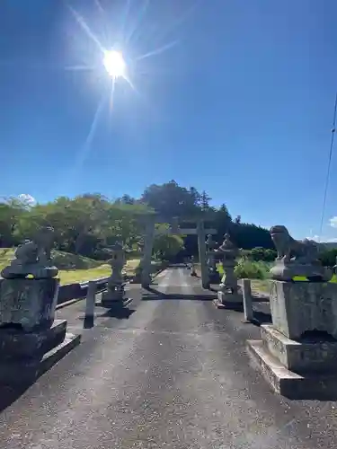 岩戸見神社の鳥居