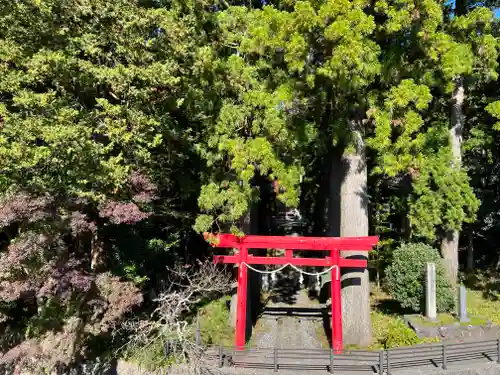 須山浅間神社の鳥居