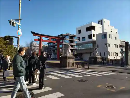 鶴岡八幡宮の鳥居