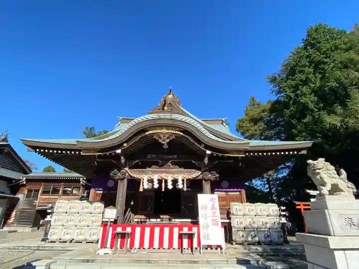 神峰神社の本殿・本堂
