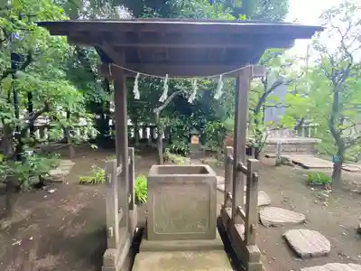 布多天神社の手水舎