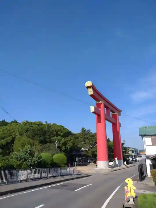 自凝島神社の鳥居