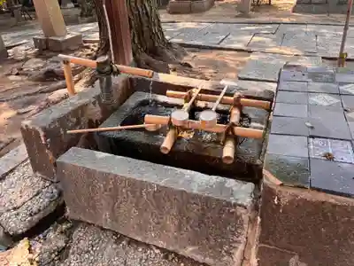 鳴尾八幡神社の手水舎
