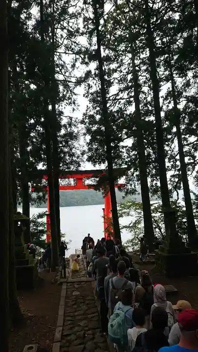 箱根神社の景色