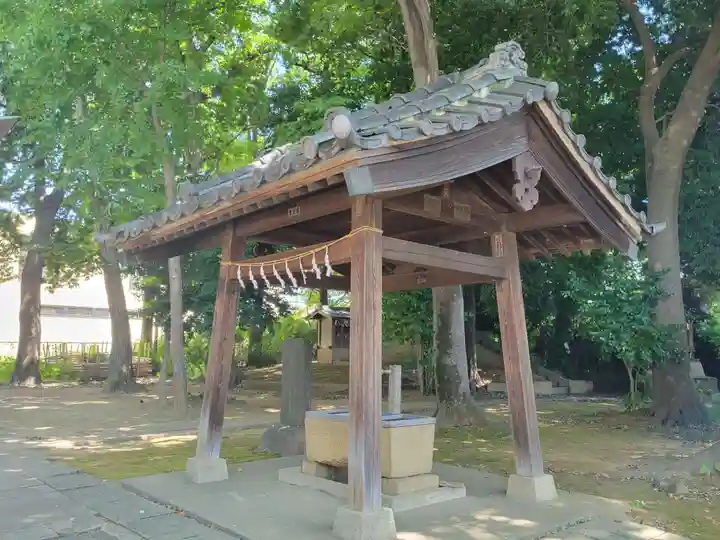 文蔵神明社の手水舎