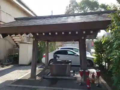 寒川神社の手水舎