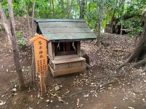 川越氷川神社の末社