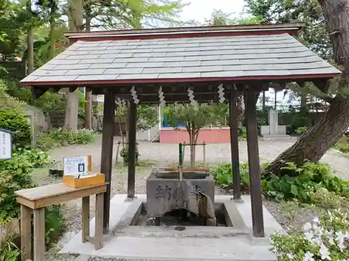船魂神社の手水舎