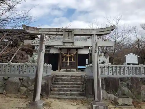 櫨谷・秋葉神社の鳥居