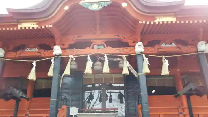 飯香岡八幡宮の本殿・本堂