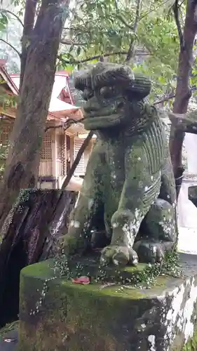 二上神社の狛犬