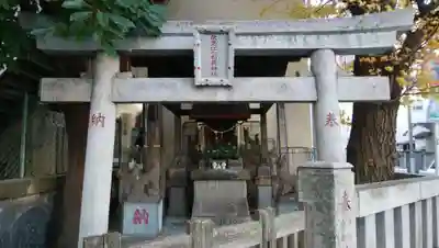 伏見江一稲荷神社の鳥居