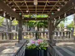 江南神社の手水