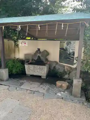 宇治神社の手水舎