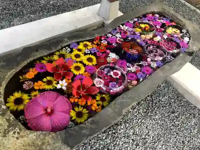 福母八幡宮の手水舎