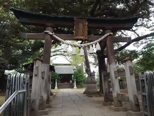 長崎神社の鳥居