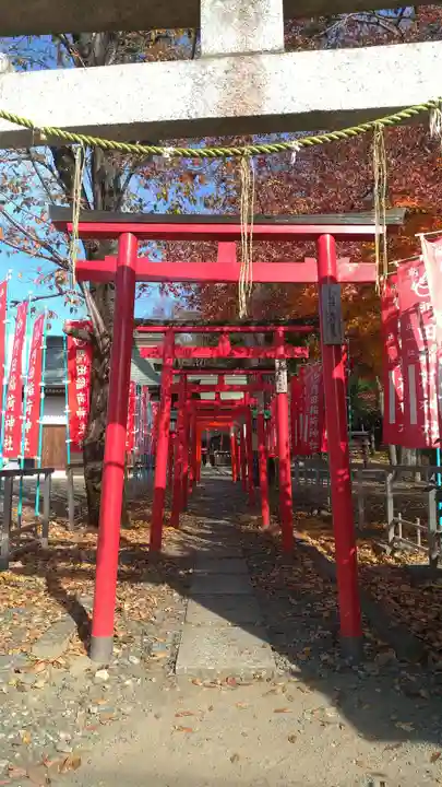 門田稲荷神社の鳥居