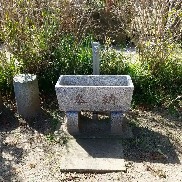 鎌足神社の手水舎