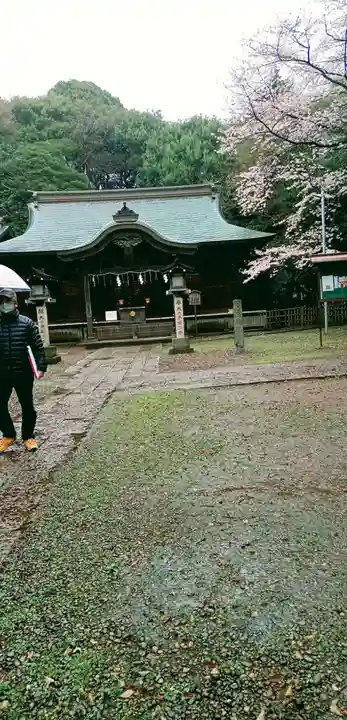 畑子安神社の本殿・本堂