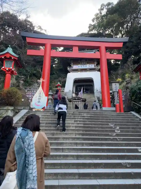 江島神社の鳥居