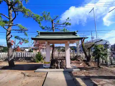 八幡社(中切町)の手水舎