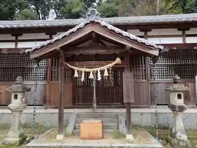 甘樫坐神社の本殿・本堂