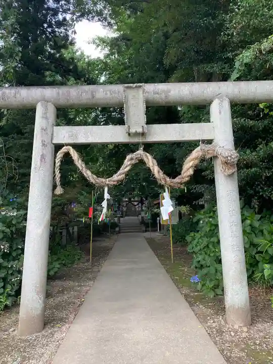 下野 星宮神社の鳥居