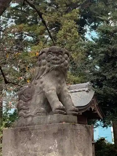 赤城神社の狛犬