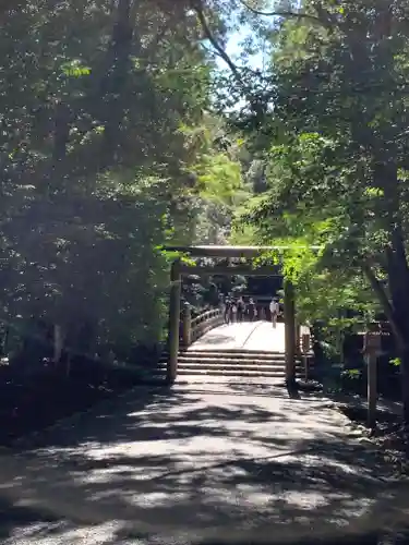 伊勢神宮内宮（皇大神宮）の鳥居