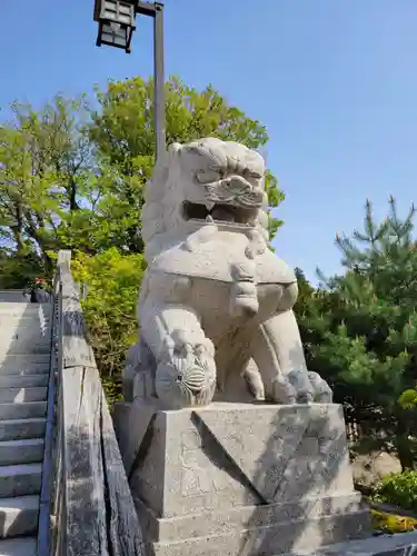 盛岡八幡宮の狛犬