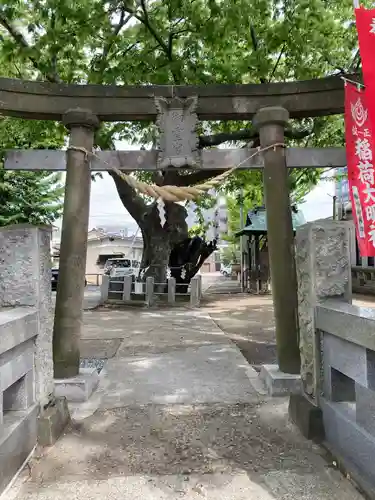 阿邪訶根神社の鳥居