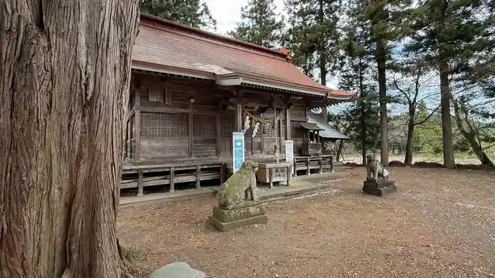 於呂閇志胆澤川神社(岩手県)