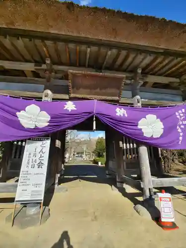 陸奥国分寺薬師堂の山門・神門