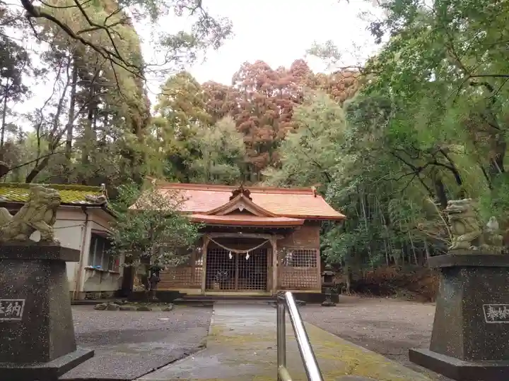 新田神社の本殿・本堂