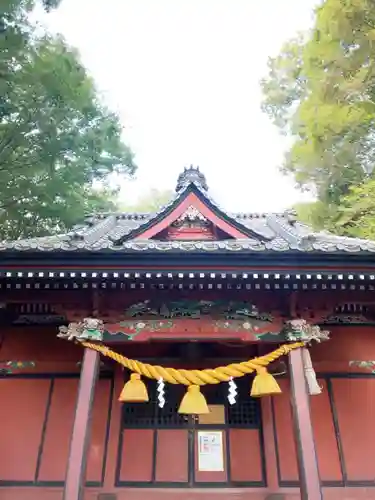 中氷川神社の本殿