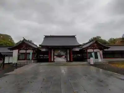 北海道護國神社の山門・神門
