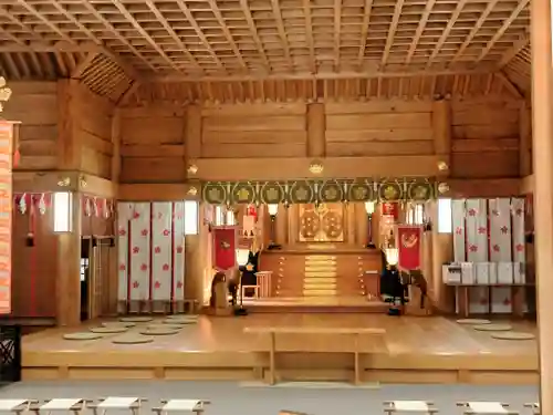 上川神社の本殿・本堂