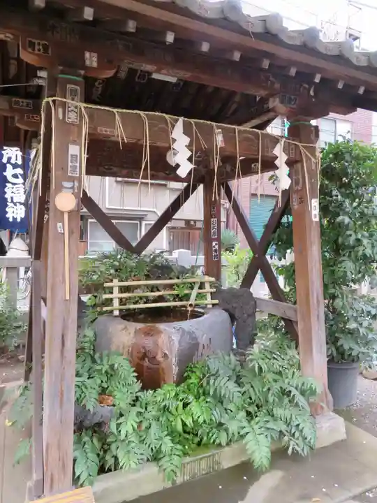 矢先稲荷神社の手水舎