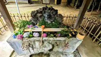 畑子安神社の手水舎