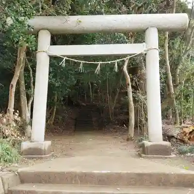 雙宮神社の鳥居