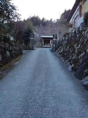 高水山　常福院　龍学寺　の山門