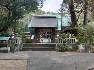 鎌田神明宮の山門・神門