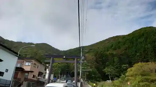 函館八幡宮の鳥居